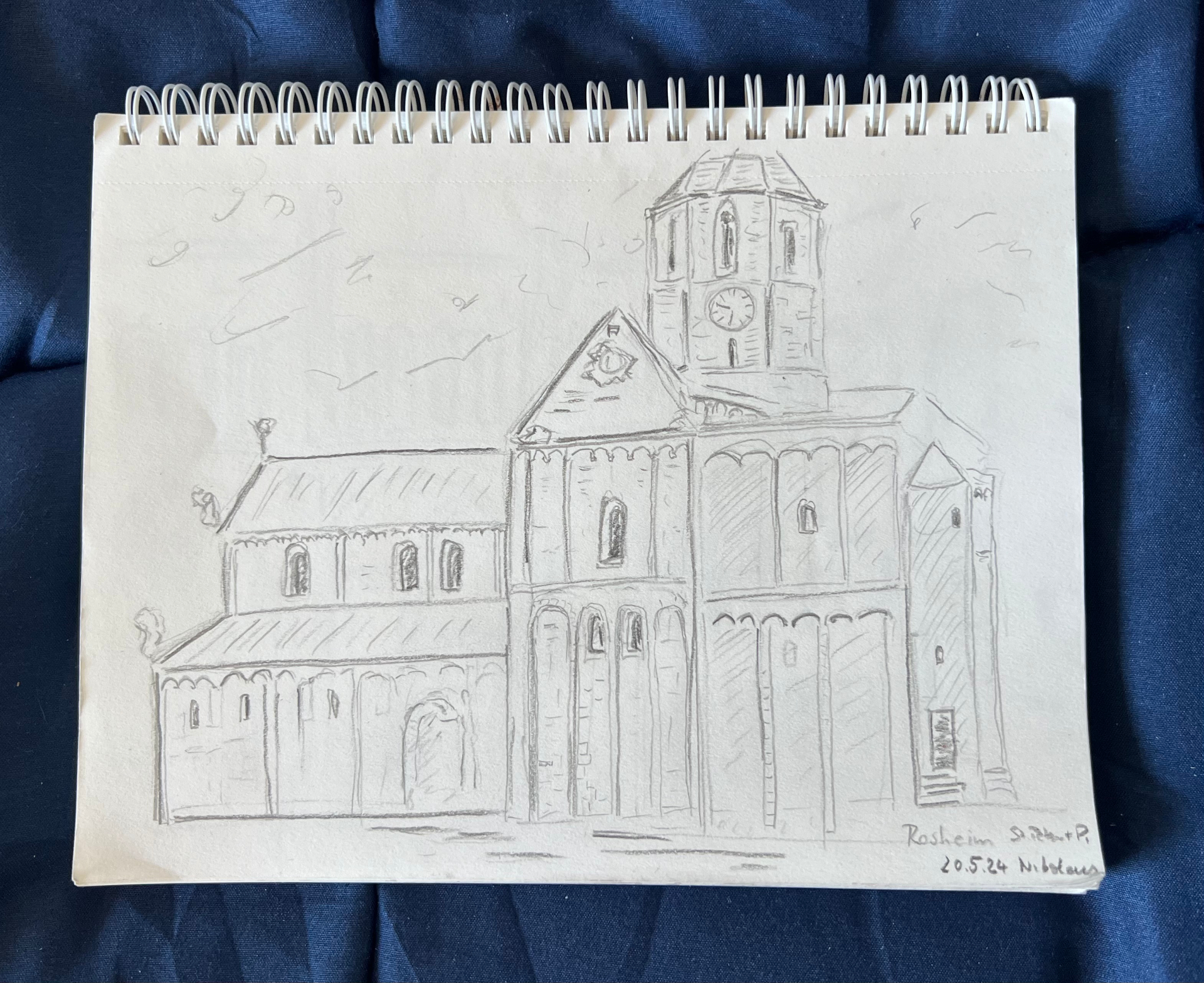 Zeichnung — Rosheim, St. Peter und Paul